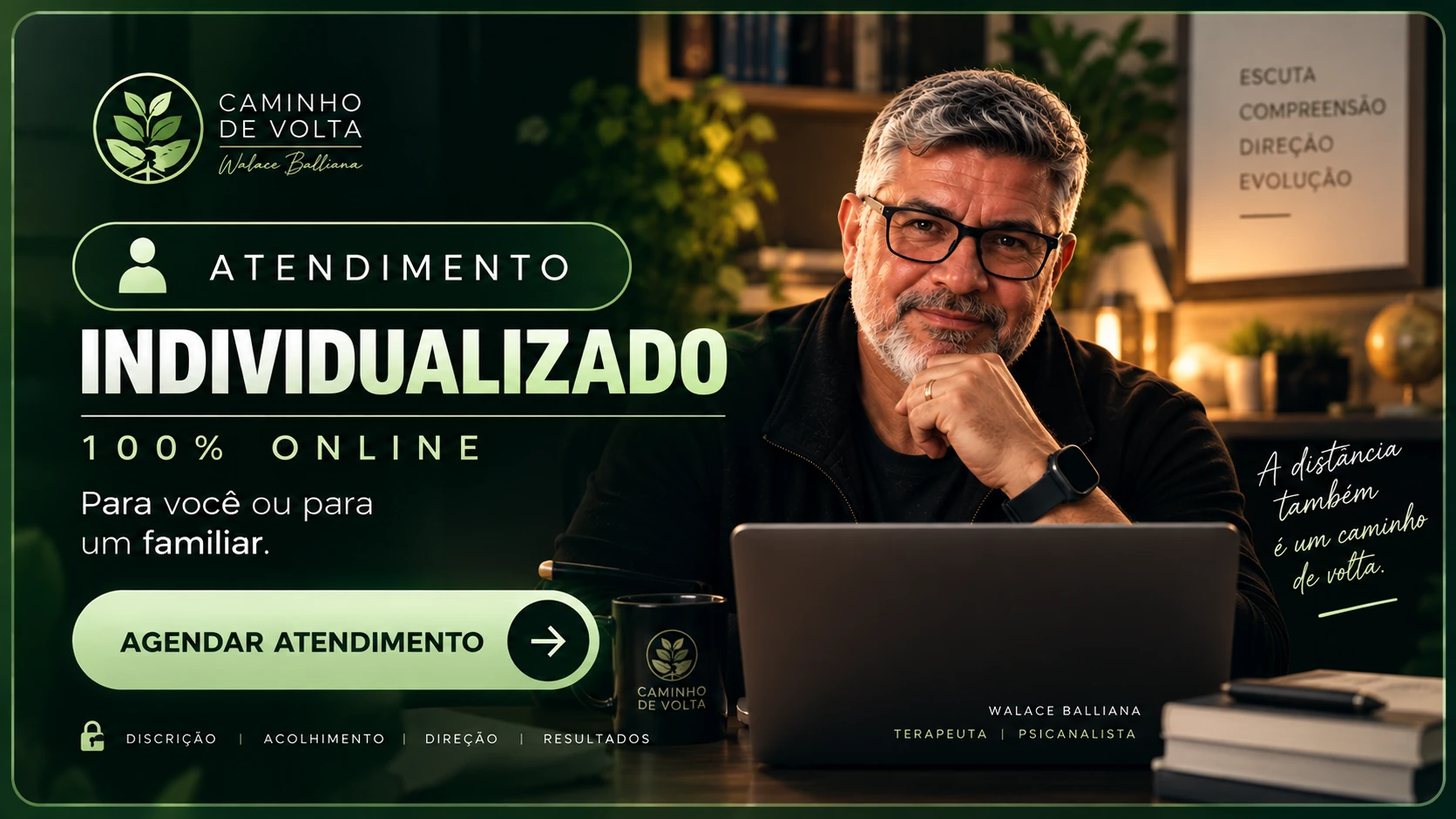Atendimento Individualizado 100% online com Walace Balliana